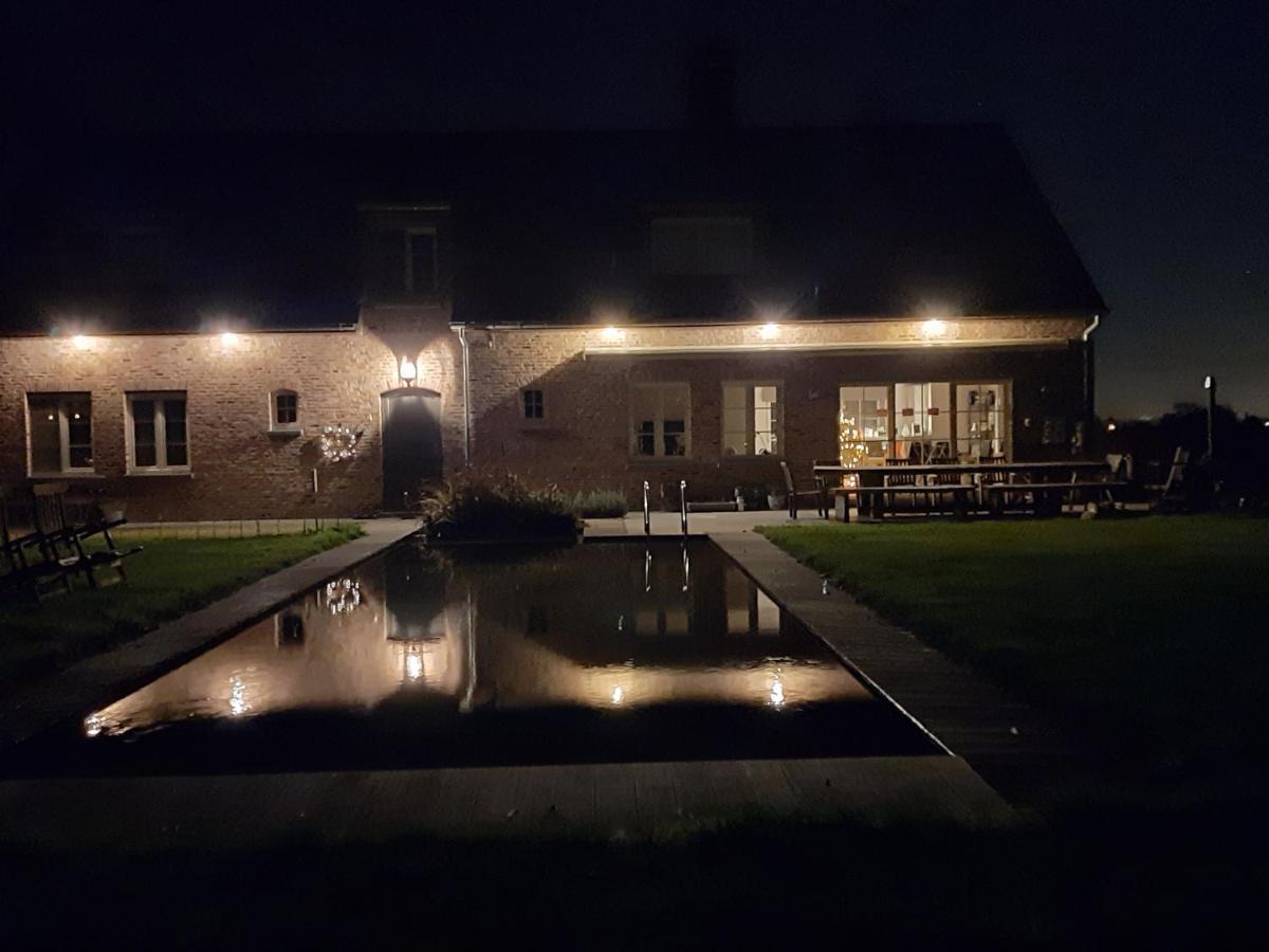 B & B Victors Hof, Met Zwemvijver In Landelijke Setting Lievegem Kültér fotó