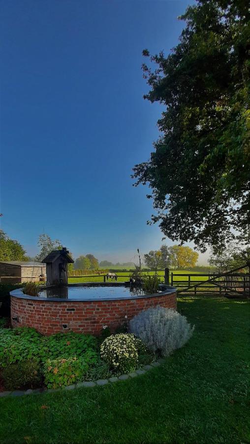 B & B Victors Hof, Met Zwemvijver In Landelijke Setting Lievegem Kültér fotó
